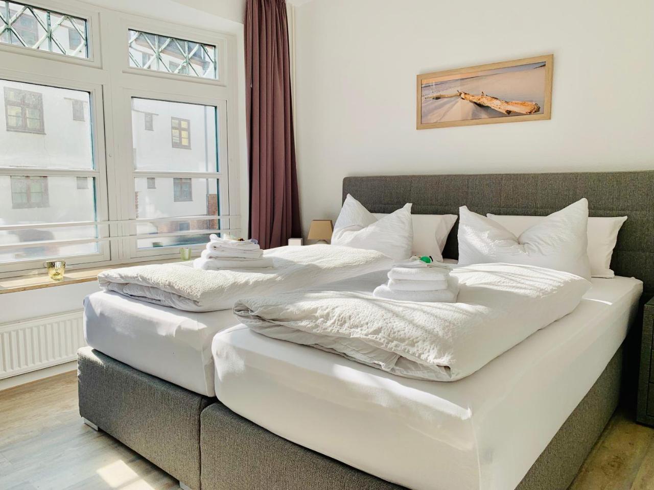 Fewo1846 - Atrium - Luxurioese Wohnung Mit 3 Schlafzimmern Und Balkon Im Stadtzentrum Flensburg Bagian luar foto